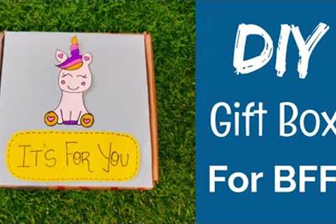 Diy gift idea for best friend 💖 Handmade gift Idea | birthday gift hamper for best friend 💞