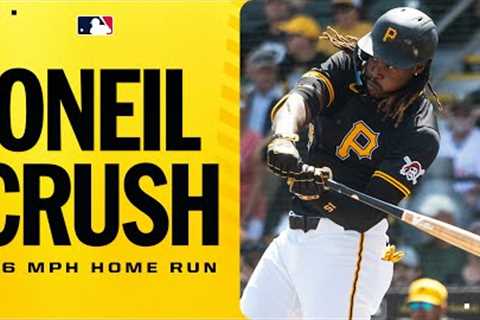 Oneil Cruz CRUSHED this baseball at 116 MPH 😳