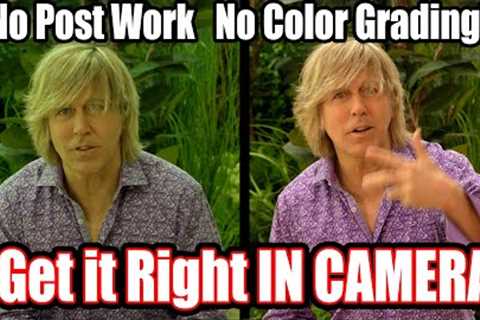 White Balance in SECONDS for video and photography proper color explained