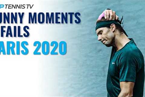 Funny Tennis Moments &amp; Fails 😂 | Paris 2020