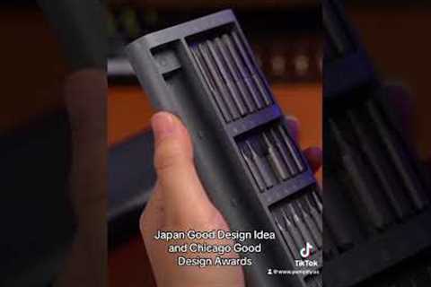 This is a precision electric screwdriver with an award-winning design #diy #tools
