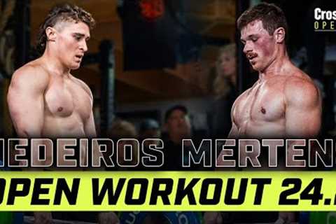 Justin Medeiros vs. Colten Mertens — Open Workout 24.2
