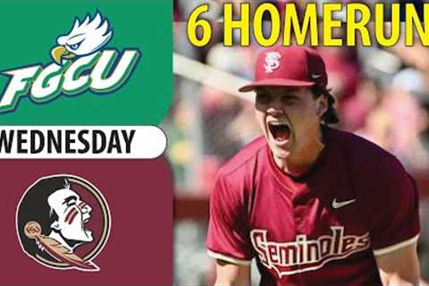Florida Gulf Coast vs Florida State Baseball Highlights | College Baseball Highlights 2024