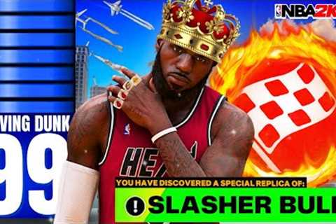 99 DUNK + 99 VERTICAL LEBRON JAMES BUILD BROKE NBA 2K24!! BEST GUARD BUILD IN NBA2K24!!