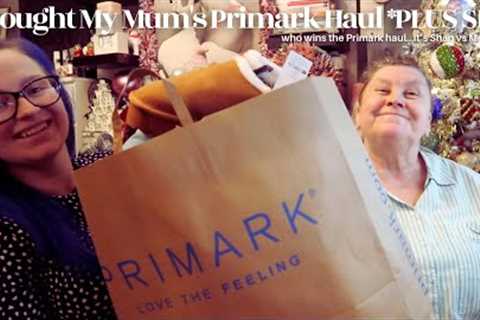 I Bought My Mum's Primark Haul *PLUS SIZE*