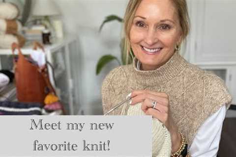 a friend to knit with - episode 51 A Diamond Slipover and a really fun Party Bow!
