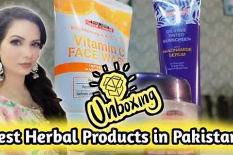 Unboxing &amp; Testing Herbal Skin Care Products for Daily Use 🙂