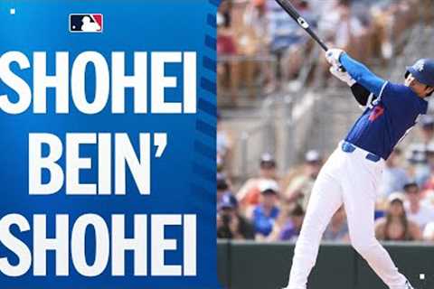 Shohei Ohtani hits ANOTHER Spring Training dinger!