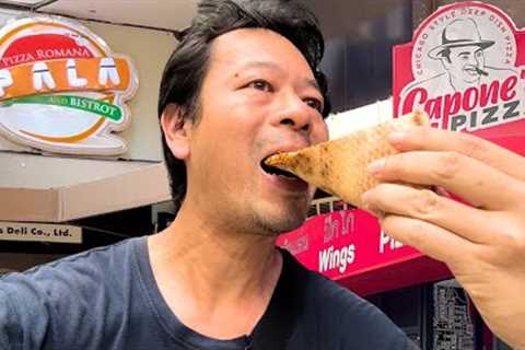 Bangkok Pizza Review Capone's Pizza &amp; Pala Pizza Romana Bistro