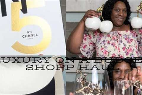 LUXURY HIGH END HOME DECOR SHOPPING HAUL | AMAZON | HOME GOODS | ROSS | BURLINGTON | TJMAX