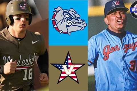 Gonzaga vs #6 Vanderbilt Highlights (Game 3, CRAZY GAME!) | 2024 College Baseball Highlights