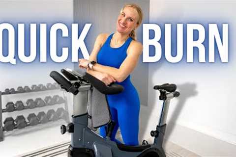 20-min QUICK BURN HIIT CARDIO Indoor Cycling Workout