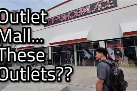 Sneaker Shops @ Outlet Mall..... &amp; Adidas Outlet!!