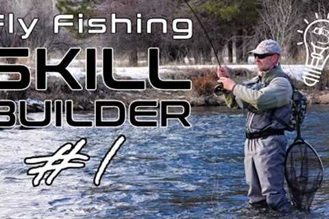 Fly Fishing Skill Builder #1| Simple Fly Rod Setup, Approaching Winter Water &amp; Animating Your..