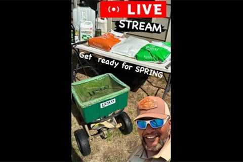 Get ready for SPRING lawn care