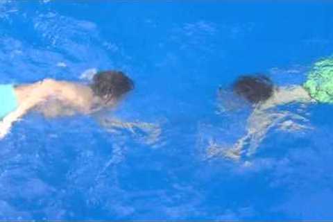 The water bottle pool game for kids
