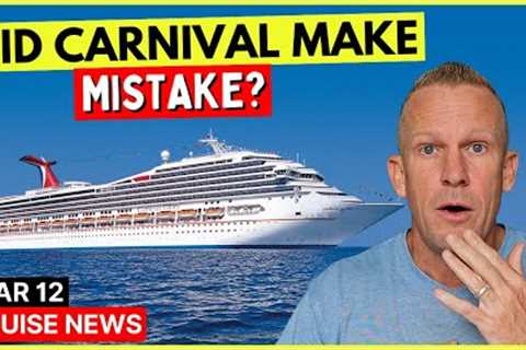 Carnival Makes Waves with Ban Reversal! &amp; Top 10 Cruise News