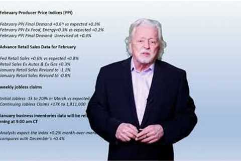 PPI comes in very hot and had no impact on rising stocks...Ira’s Morning Flash Video for 3 14 2024