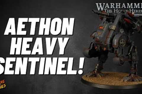 Paint the New Solar Auxilia Aethon Heavy Sentinel for The Horus Heresy!