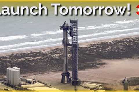 Pre-Launch Flyover, Ship Flame Trench at Massey's! Starbase Flyover Update