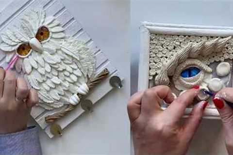 DIY 🌸 4 Wonderful Cardboard &amp; Paper Ideas | Cardboard crafts