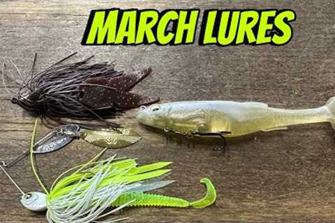 Top 3 Lures For March Bass Fishing