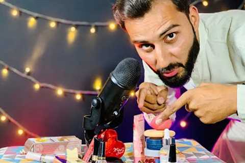 Asmr Makeup 💄 Products Review #asmr #faziasmrofficial #asmrmakeup