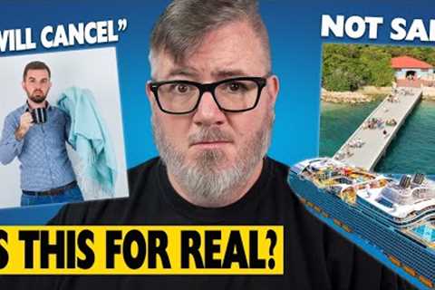 WILD cruise THREAT, Carnival Solicits Tips, Ben and David Filming Update
