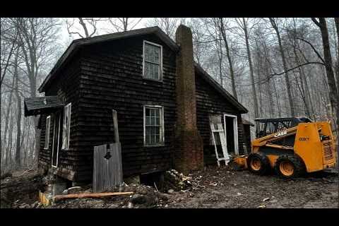 99 Projects is LIVE! The start of a loft in the abandoned cabin!