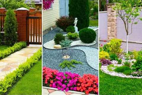 Transform Your Yard 🍀 Creative Ideas for Fence Line Flower Beds and Landscape Design