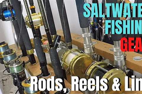 SALTWATER FISHING GEAR Rods, Reels &amp; Line for Deep Sea Fishing