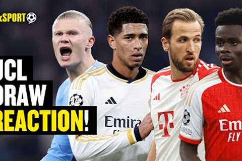 TalkSPORT REACT To Arsenal &amp; Man City's HUGE UCL Clashes Against Bayern Munich &amp; Real..