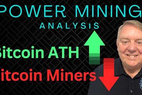 Bitcoin Hitting New ATH | What are Bitcoin Mining Stocks Down? | Bitcoin Mining Analysis &amp; News