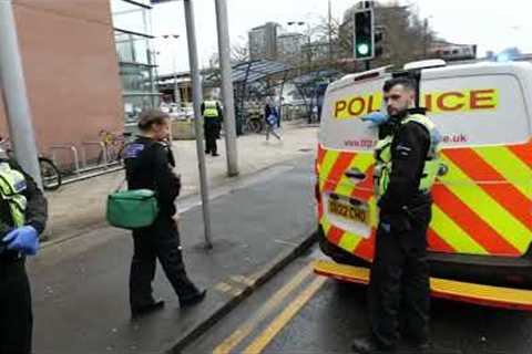 BTP Cop Shuts Me Down / Horrified Street People