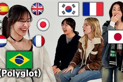 Polyglots Surprising People By Speaking Their Language!! (Guess the Language)