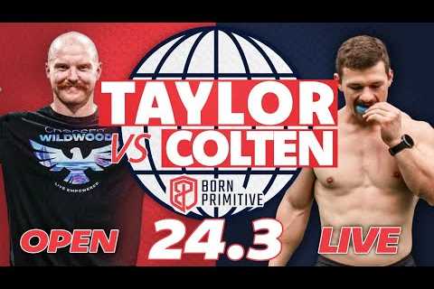 WORLD RECORD CrossFit Open Workout 24.3 Taylor Self vs Colten Mertens by Born Primitive