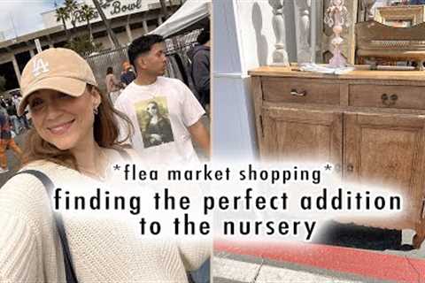 finding the perfect addition to our nursery *flea market shopping*