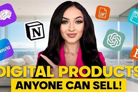 10 Digital Product Ideas YOU Can Sell Online &amp; Make MONEY + (HOW TO START)