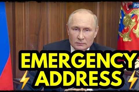 ⚡ALERT! EMERGENCY ADDRESS BY PUTIN, ELECTION CHAOS! BORDER EVACUATION, INVASION, NUCLEAR SIMULATION