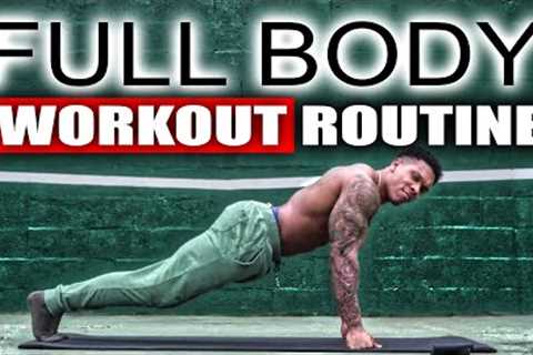 20 MINUTE FULL BODY WORKOUT(NO EQUIPMENT)