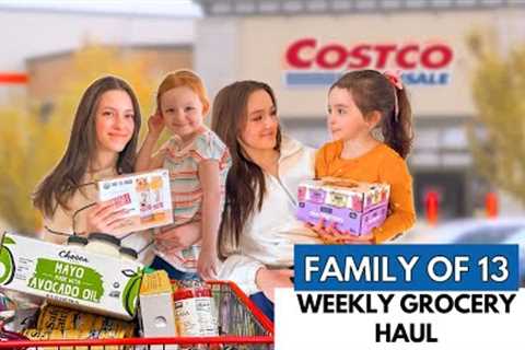 11 Kids: Big Family Costco Grocery Shopping: $700+Weekly Haul