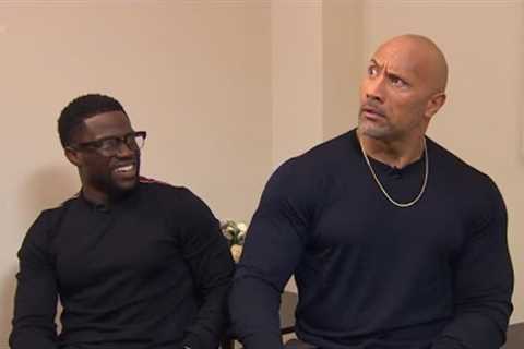 The Rock Johnson and Kevin Hart Roasting Each Other