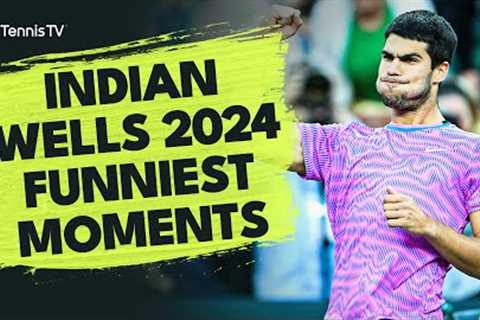 Bee Invasion, Alcaraz Super Fan &amp; Sinner Loses To A Kid 😂 | Indian Wells 2024 Funniest Moments