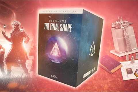Destiny 2 Final Shape Collector's Edition Unboxing! Secrets, Emblems and More!