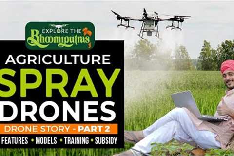 Drone | Sprayer Drone | Agriculture drone technology | Drone Story part 2