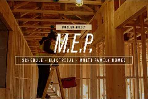 MEP Schedule - Electrical for Multi Family