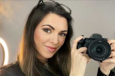 [ASMR] Cosy Photography Session (Shutter Clicks, Gentle Adjusting &amp; Instructions)