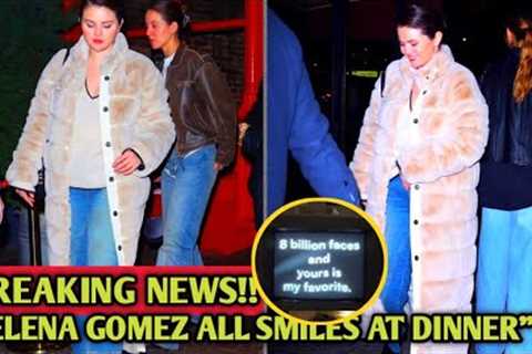 Selena Gomez stole the spotlight as she went on a dinner date with friends and lover Benny Blanco.