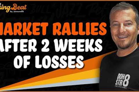 Stock Market Rallies After 2 Weeks Of Losses.