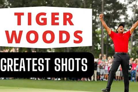 Tiger Woods Greatest Shots!